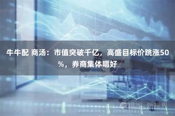 牛牛配 商汤：市值突破千亿，高盛目标价跳涨50%，券商集体唱好